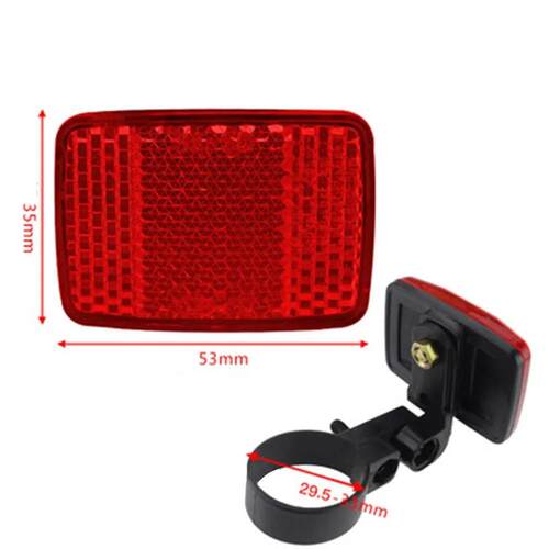 2 Pack Bike Reflector Front Or Rear Bicycle Reflector Set Re