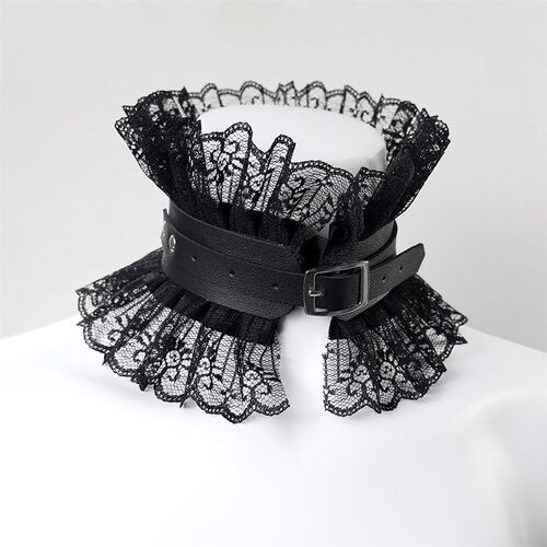 Dark Style Exaggerated Princess Collar Gothic Accessories Bl