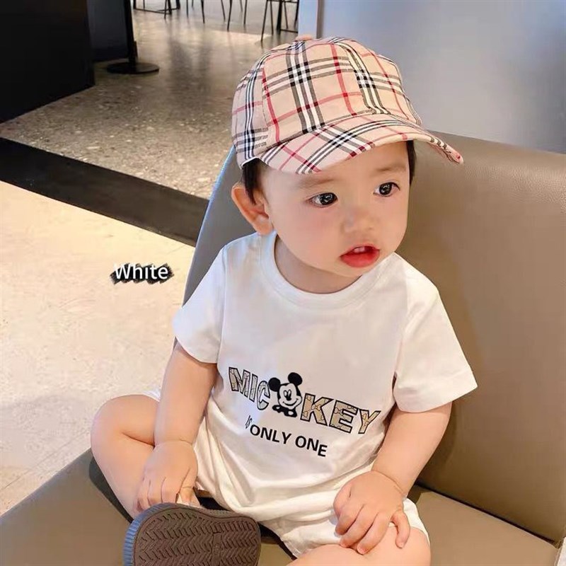 2021 Cotton Baby Short Sleeve Romper Baby One Piece Clothing图片