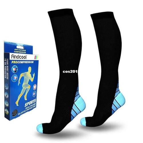 Medical Compression Knee High Socks for Men Women Co