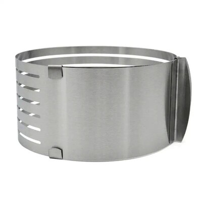Round Bread Cake Cutter Slicer Steel Cake Mousse Baking Moul