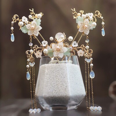 new hairpin retro tassel step shaking chinses hair stick hai