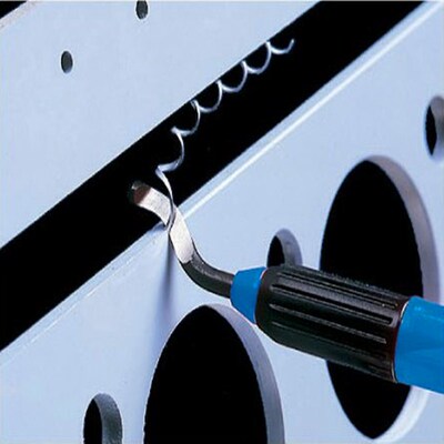 Handle Burr Metal Repair Deburring Tool Kit 15pc Router Bit