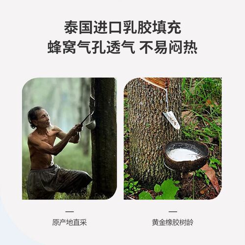 Summer cool feeling latex antibacterial ice silk mat bed cov