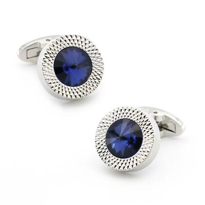 Crystal Cufflinks 28 Stone Designs Hotsale Copper Material C