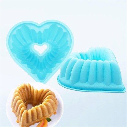 2 Pack Heart Bundt Cake Pan, Heart Cake Molds, Nonstick