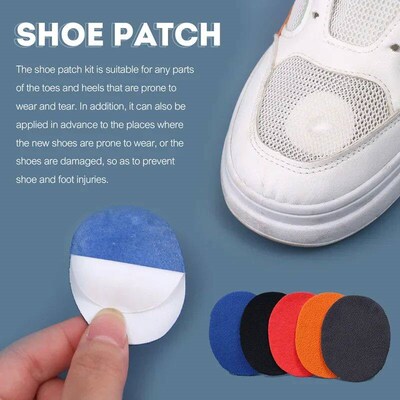 4PC Shoe Heel Repair Patch Kit Self Adhesive Inside Shoe Pat