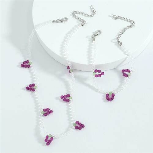 Spring and summer all-match fashion small fresh color crysta