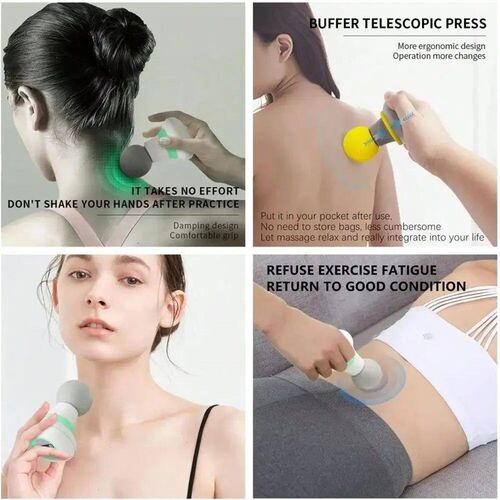 Mini Smart Rechargeable Muscle Massage Gun, Full Body Relaxa