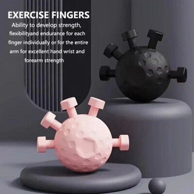 Finger Exerciser Trainer Hand Grip Strengthener Rock Climbin