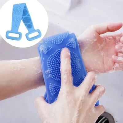Body Sponge Silicone Brushes Bath Towels Scrubber Rubbing Ba