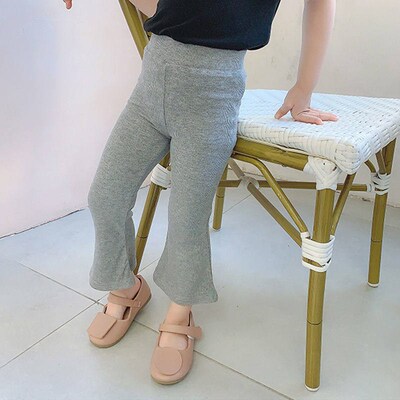 Girls Leggings Girls Baby Girls Flared Pants New Spring a