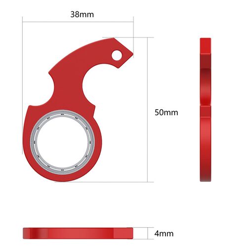 二代指尖旋转解压钥匙扣keychain fidget spinner防焦虑玩具旋转