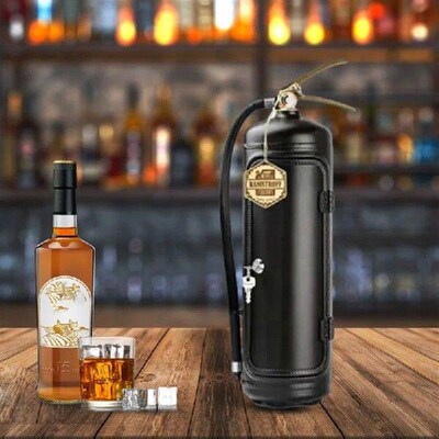Alcohol storage mini bar Fire Extinguisher Creative Wine
