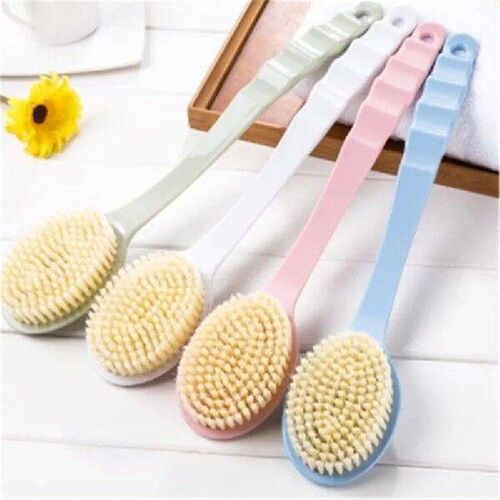 Long Handled Double-sided Bath Brush Comfortable To Scrub