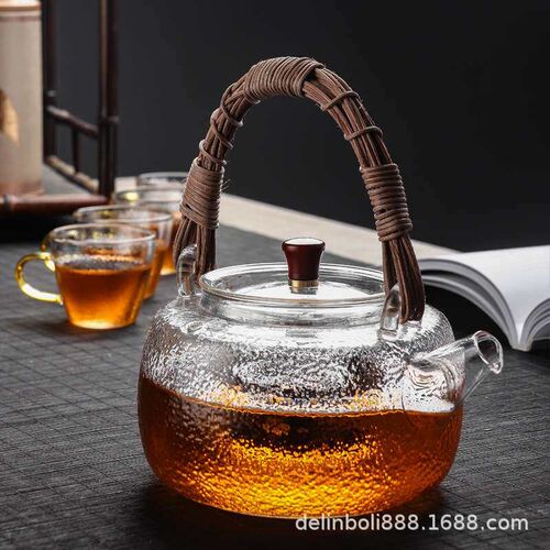 Thickened heat resistant Pyrex beam pot Boiling water pot fl