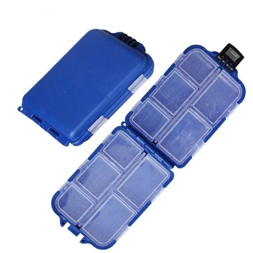 10 Compartment Mini Storage Case Flying Fishing Tackle Box F