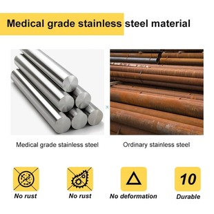 5PC/set Stainless Steel Dental Mirror Dental Tool Set With