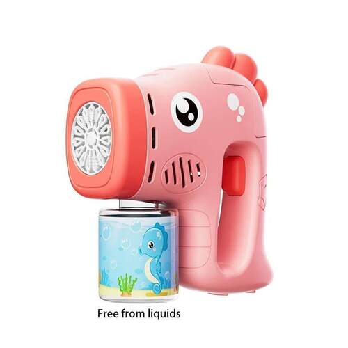 New Alien Electric Bubble Gun Kids Toy Bubbles Machine Autom