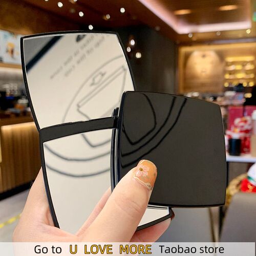 Portable Folding Double-sided Makeup Mirror for Womens Weddi