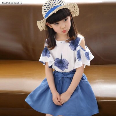 Kids Girls T-shirt Shorts Clothes Baby Girl Summer children