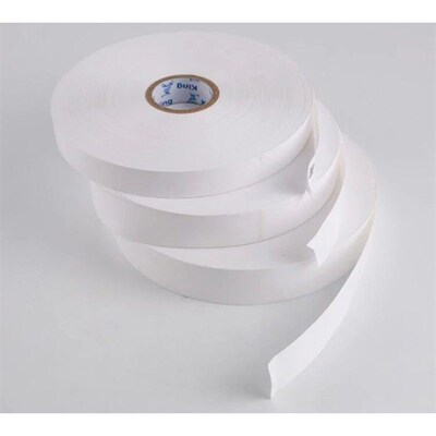 blank white nylon Washing  label fabrics Package barcode pri