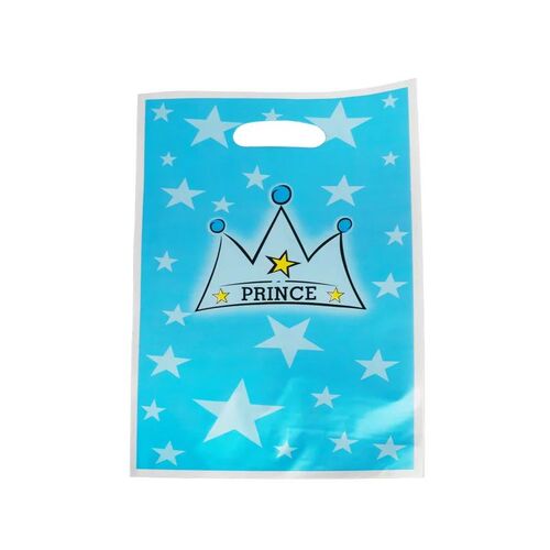 Princess Prince Crown Balloon Theme Gift Bag Birthday Party