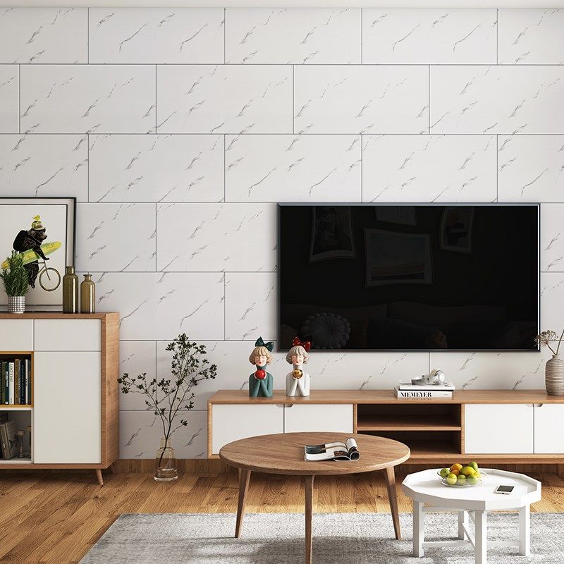 仿瓷砖墙贴铝塑板自粘大理石贴纸防水防潮卫生间墙面装饰遮丑墙板,家居饰品,软装墙贴,淘宝优惠券,粉丝福利购,淘宝优惠卷