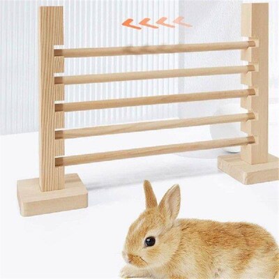 Hamster Rodents Toy Gerbil Hurdle Jump Pet Obstacle Jump