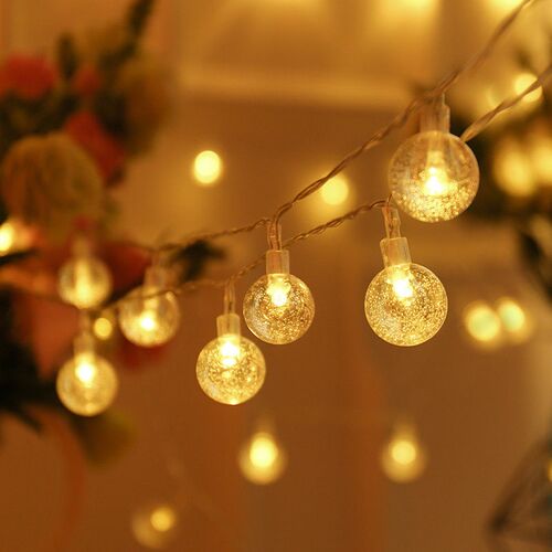 Outdoor Camping Atmosphere Decoration Led Bubble Ball Light