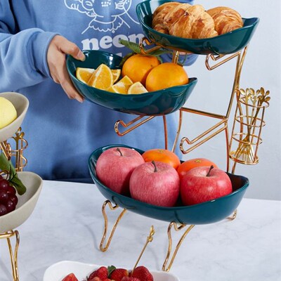 European Style Dinner Plates Dining Plate Serving Fruit tray