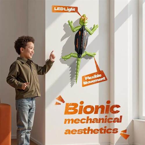 Wall Climbing RC Gecko Toy Electric remote control lizard wa