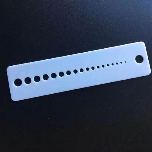 Knitting Tool Needle Gauge Inch Sewing Ruler 2-10mm Size