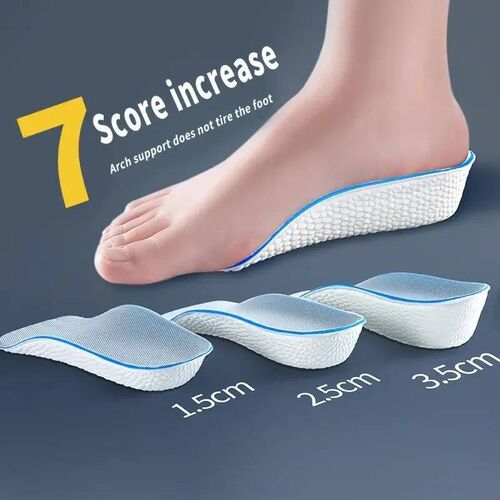1.5/2.5/3.5 Cm Arch Support Height Increase Insoles Light We