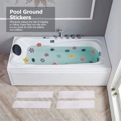 30 Pcs Applique Non-slip Stickers Tub Anti Tape Peva