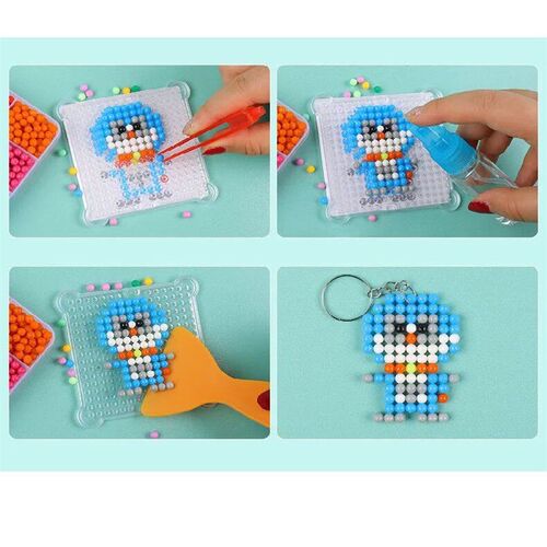 Hama Beads Perler Water Beads Add crystal color Spray 5mm Ma