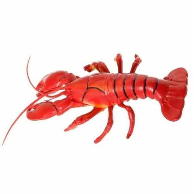 14x5in Big Fake Lobster Model For Dispaly Artificial Marine