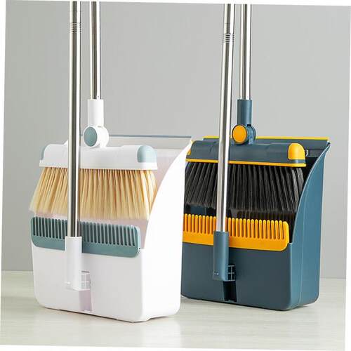 broom dustpan set household soft wool sweeping mop cleaning1