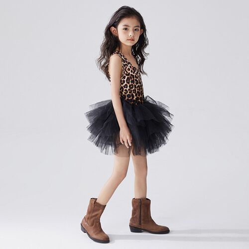 Fashion Girl Ballet TuTu Dress Professional Kids Dancing Par