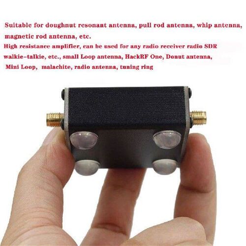 High Impedance Amplifier Donut Antenna 1Hz-300MHz Circular