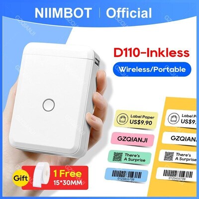 Niimbot D110 label Sticker Wireless Bluetooth printer