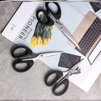 Stainless household cutting paper kitchen scissors剪刀