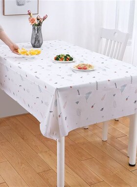 waterproof tablecloth plastic washable  table cover mat big