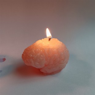 Scented candles Halloween candles Skull candles 骷髅大脑蜡烛
