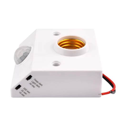E27 LED Bulb Base Human Body Sensor Pir Motion Sensor Light