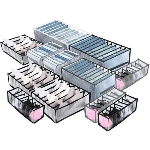 Jeans Organization Storage Box Closet Organizer Clothing Org