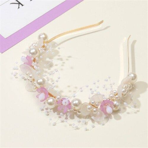 Simple Design Pearl Headband Sweet Style Korean Fashion