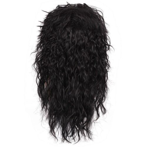 Mens Hair Long Curly Hair 80s Punk Heavy Metal Wig Rock Wig