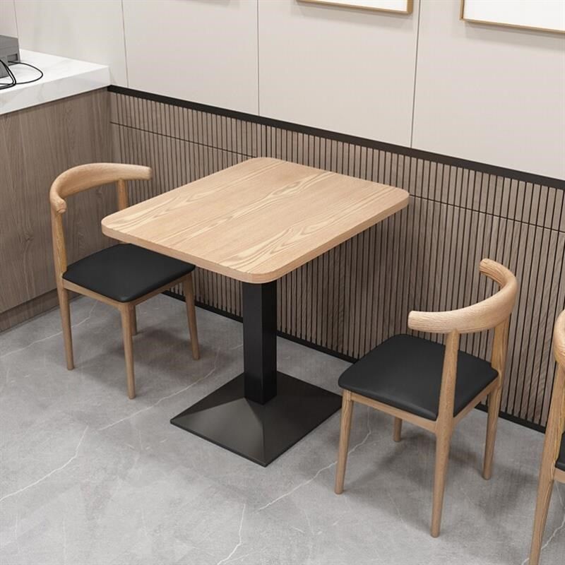 麻辣烫长方形快餐店餐桌椅甜品店奶茶汉堡店食堂饭桌快餐桌椅,住宅家具,板木餐桌,淘宝优惠券,粉丝福利购,淘宝优惠卷