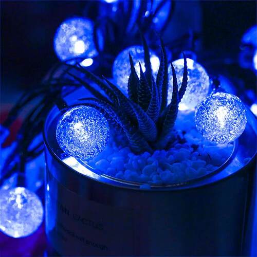 LED String Light Solar Fairy Lights 5m 20LED Warm Light Wate